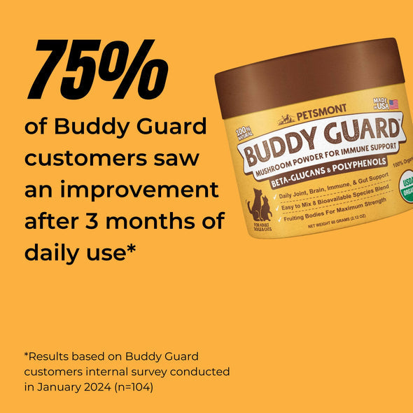 PETSMONT BUDDY GUARD: The Supplement For Dogs With Lumps & Bumps
